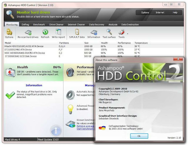 Ashampoo+HDD+Control+2.10+b Ashampoo HDD Control 2.10 সুস্থ রাখুন আপনার পিসিকে
