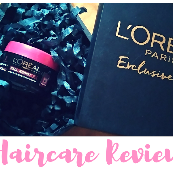 Review Haircare: Loreal Paris Fall Resist 3X One-Minute Treatment Mask 