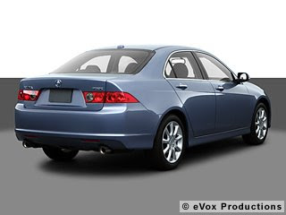 2008 Acura TSX 'Rear View