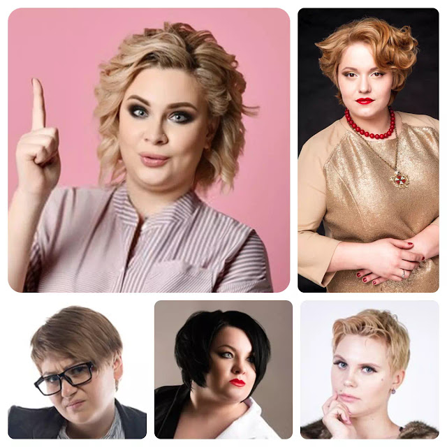 Short hairstyles for fat women