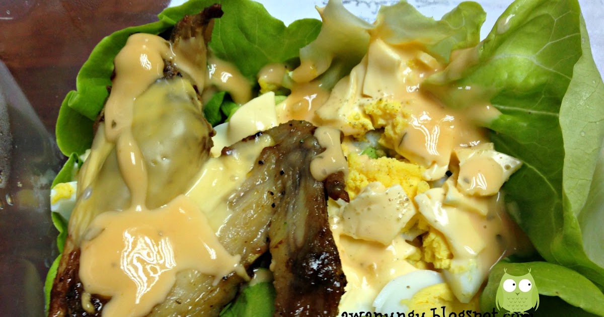 Resepi Diet: Salad Ayam & Telur