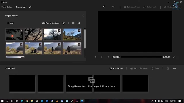 simple video editor microsoft photos app video editor