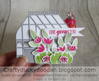 Craftyduckydoodah, Stampin' Up!, Garden Greenhouse, Kre8tors Blog Hop,