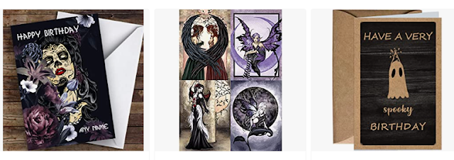 The Ultimate Collection of Gothic Birthday Card Designs