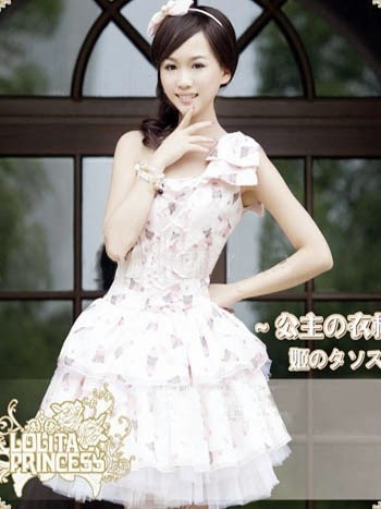 http://www.cosplayknot.com/lovely-one-shoulder-chiffon-satin-lolita-jumper-skirt.html