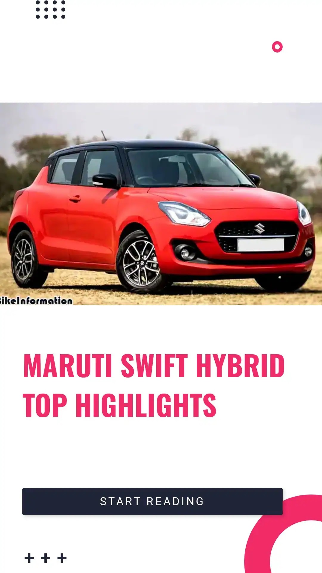 Maruti Swift Hybrid