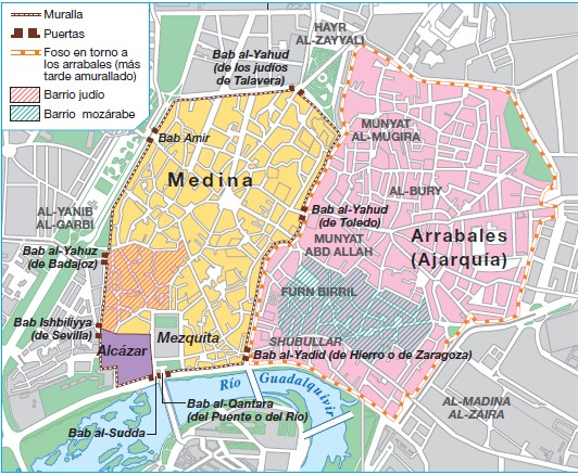 Resultado de imagen de Cordoba musulmana plano