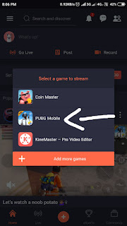  stream pubg on mobile