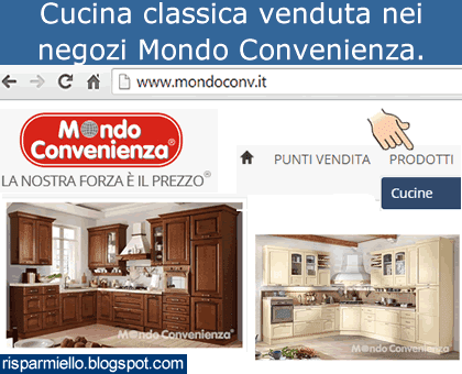 cucina classica mondo convenienza