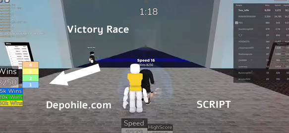 Roblox Victory Race PC Hızlı Kasılma Script Hilesi İndir