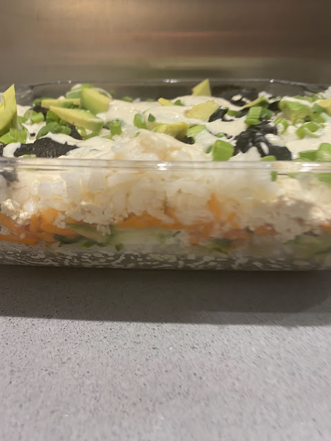 sushi bake