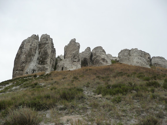 Білокузьминівські скелі. Пам'ятник природи. Донецька область