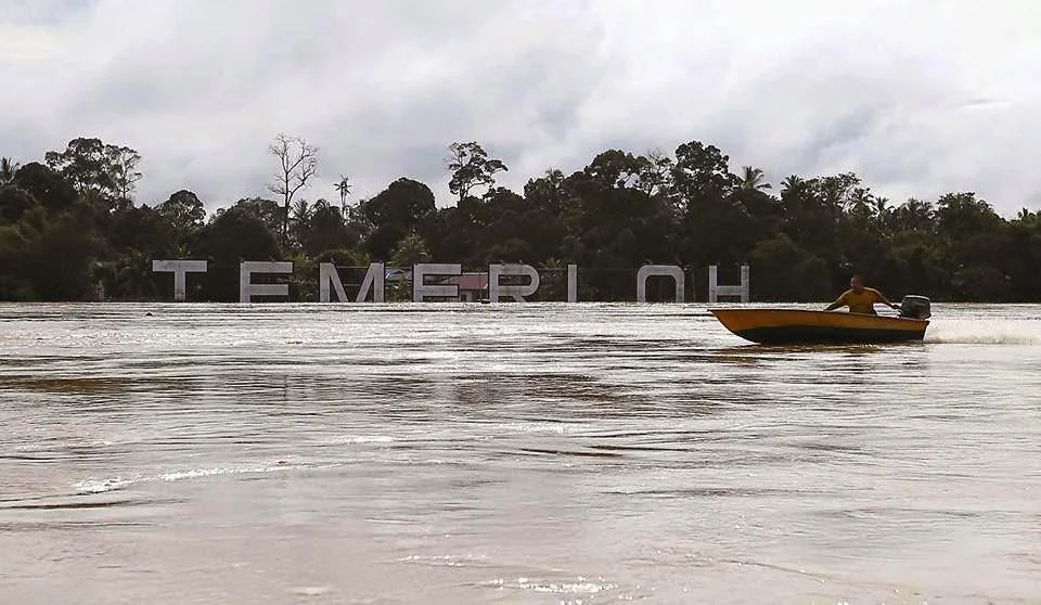 Severe Flood at Temerloh town