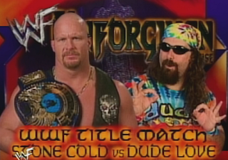 WWF -  Unforgiven 1998: In Your House 21 - Stone Cold Steve Austin vs. Dude Love - WWF Championship