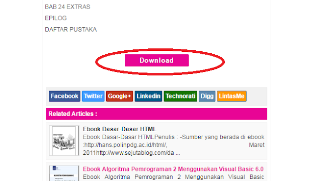 Cara Download eBook di syairi21