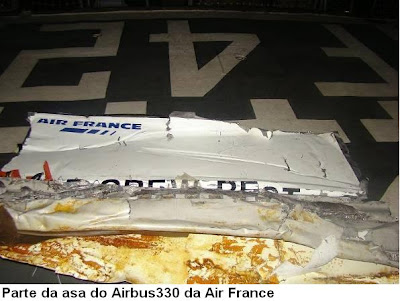 foto do acidente da airbus