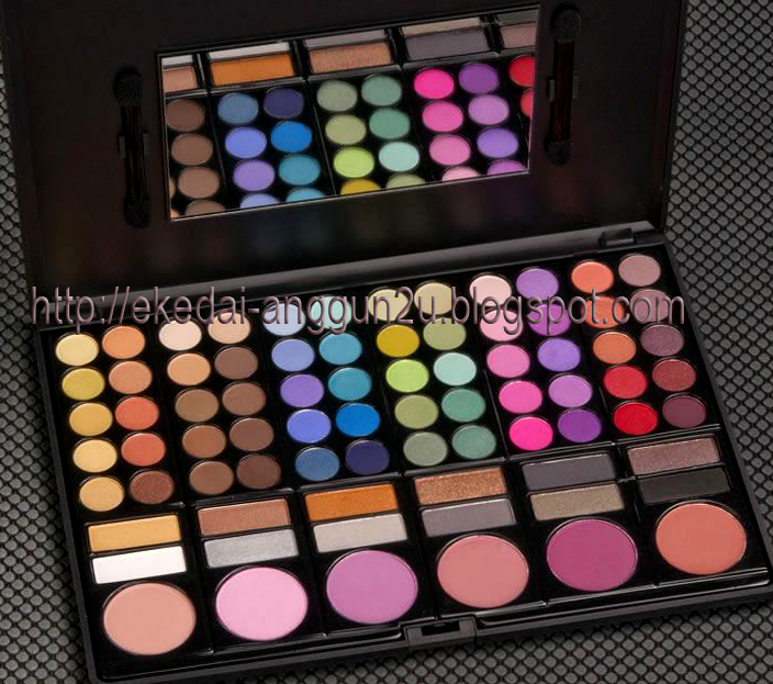 78 piece makeup palette. Coastal Scents 78 Piece Makeup