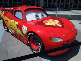 Life-size Lightning McQueen Car