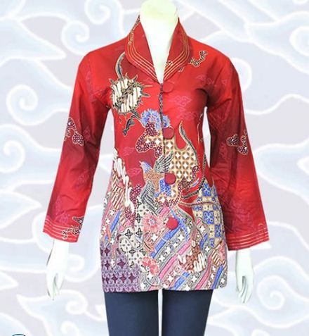 23 Contoh Model  Baju  Batik  Atasan  Terbaru  2020 