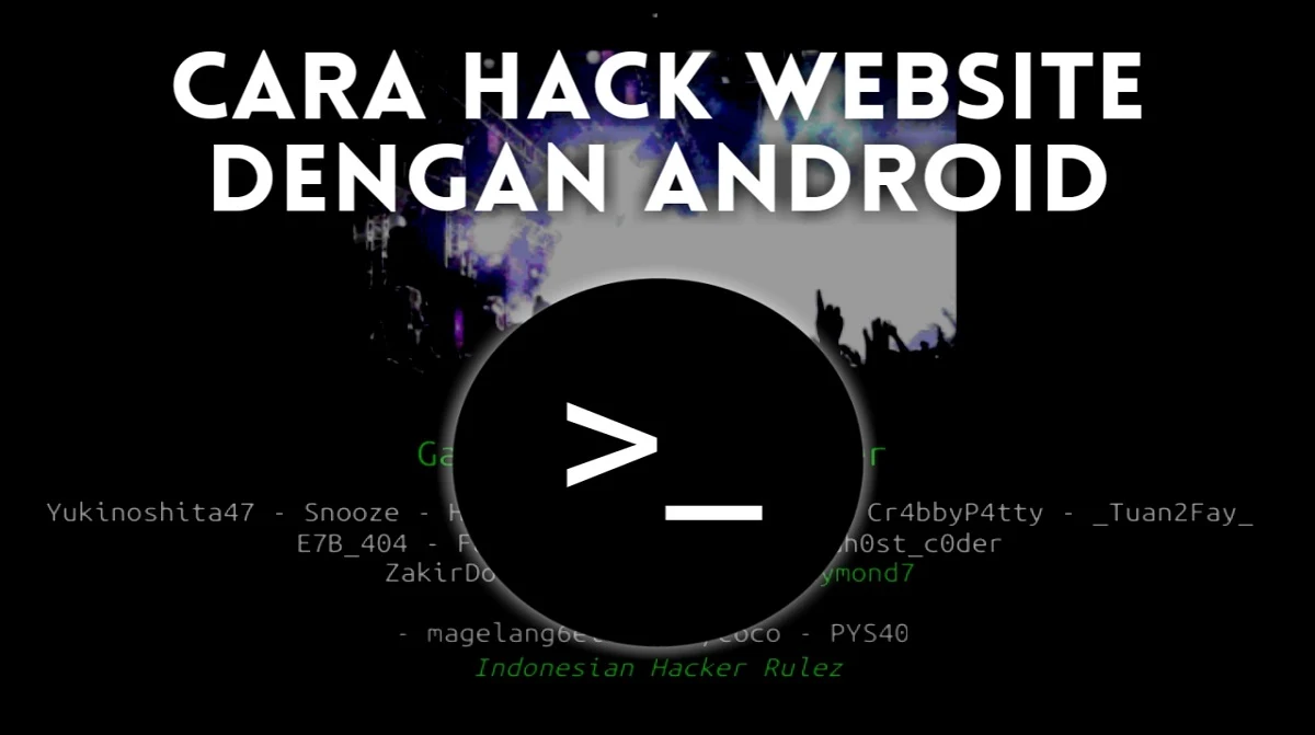 Cara Hack Website dengan Android