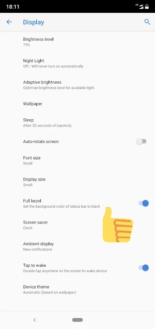 Nokia 6.1 plus gets option to hide the notch