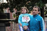 Más de 400 niños desbordan la San Silvestre infantil de Barakaldo