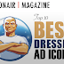 Debonair's Top 10 Best Dressed Ad Icons. Plus One More.