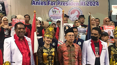 Koalisi Pendukung Anies Baswedan Capres 2024 Dipimpin Dosen dan Pensiunan TNI