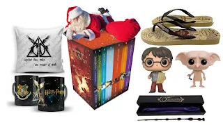 Presentes de Natal do Harry Potter