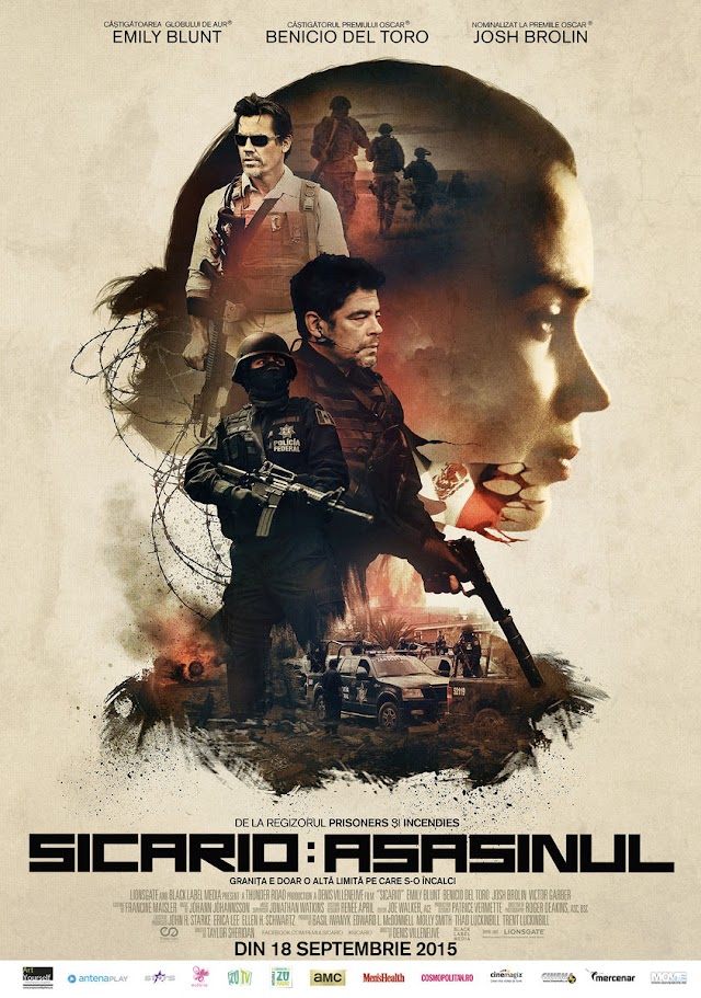 Sicario: Asasinul (Film acțiune 2015) Sicario Trailer și detalii