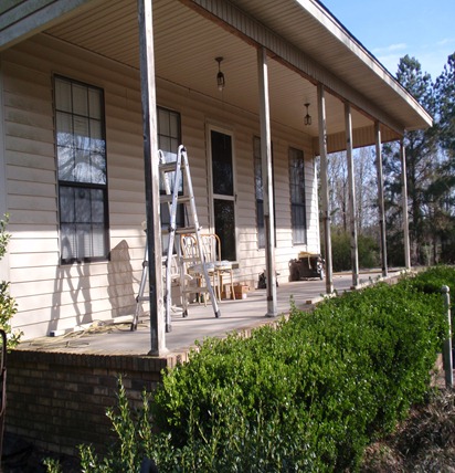 start of porch 3