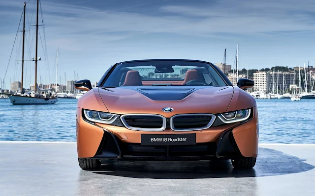  Papel de parede 2018 BMW i8 Roadster 