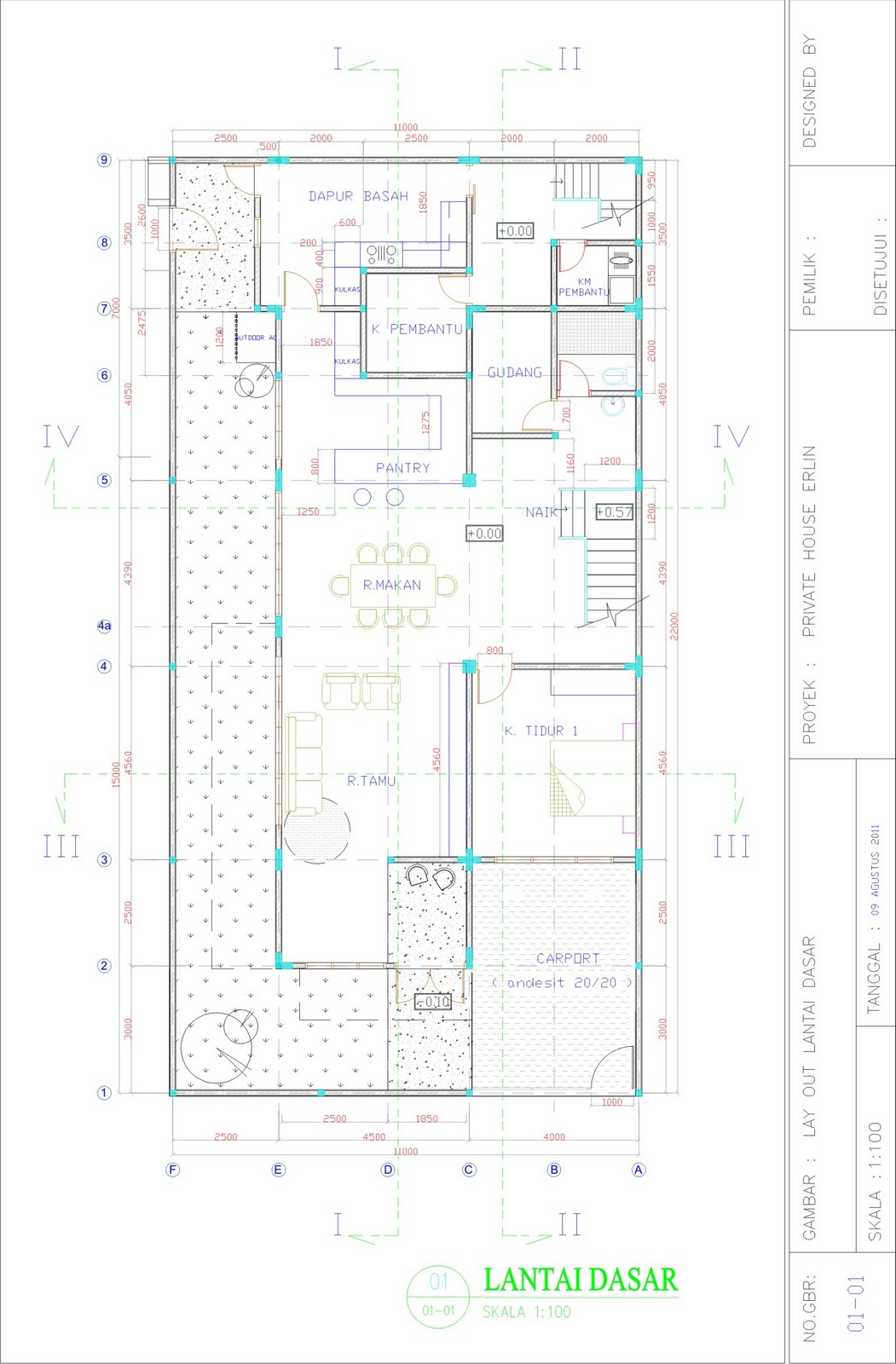 Download Koleksi Cara Membuat Denah Rumah Dengan Autocad 2007