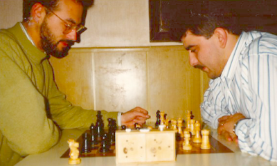 Partida de ajedrez del Campeonato Social de Partidas Rápidas del Sant Andreu 1990