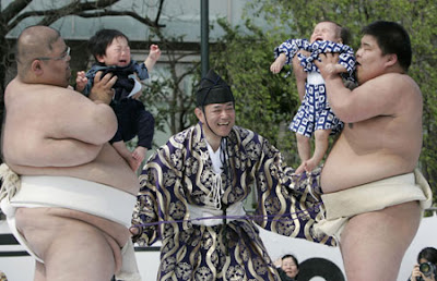Japanese Baby-Crying Contest