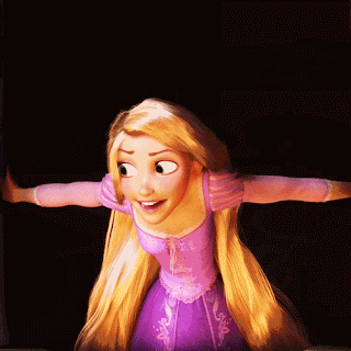 Gambar animasi kartun Rapunzel Tangled