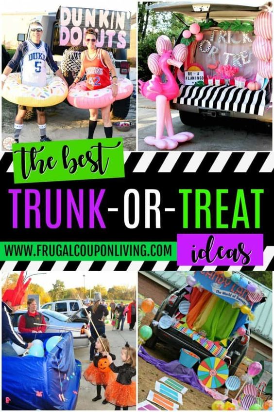 Kid Friendly Trunk or Treat Ideas for Cars, SUVs, Vans and Trucks