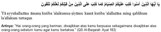 Empat Puasa Wajib dan Niatnya Dalam Agama Islam