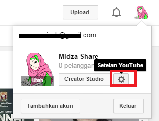 Cara Membuat Beberapa Channel Youtube Dengan Satu Akun Gmail 