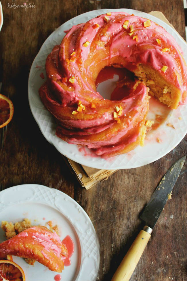 Bundt cake de Naranjas Sanguinas y romero kidsnadchic 10