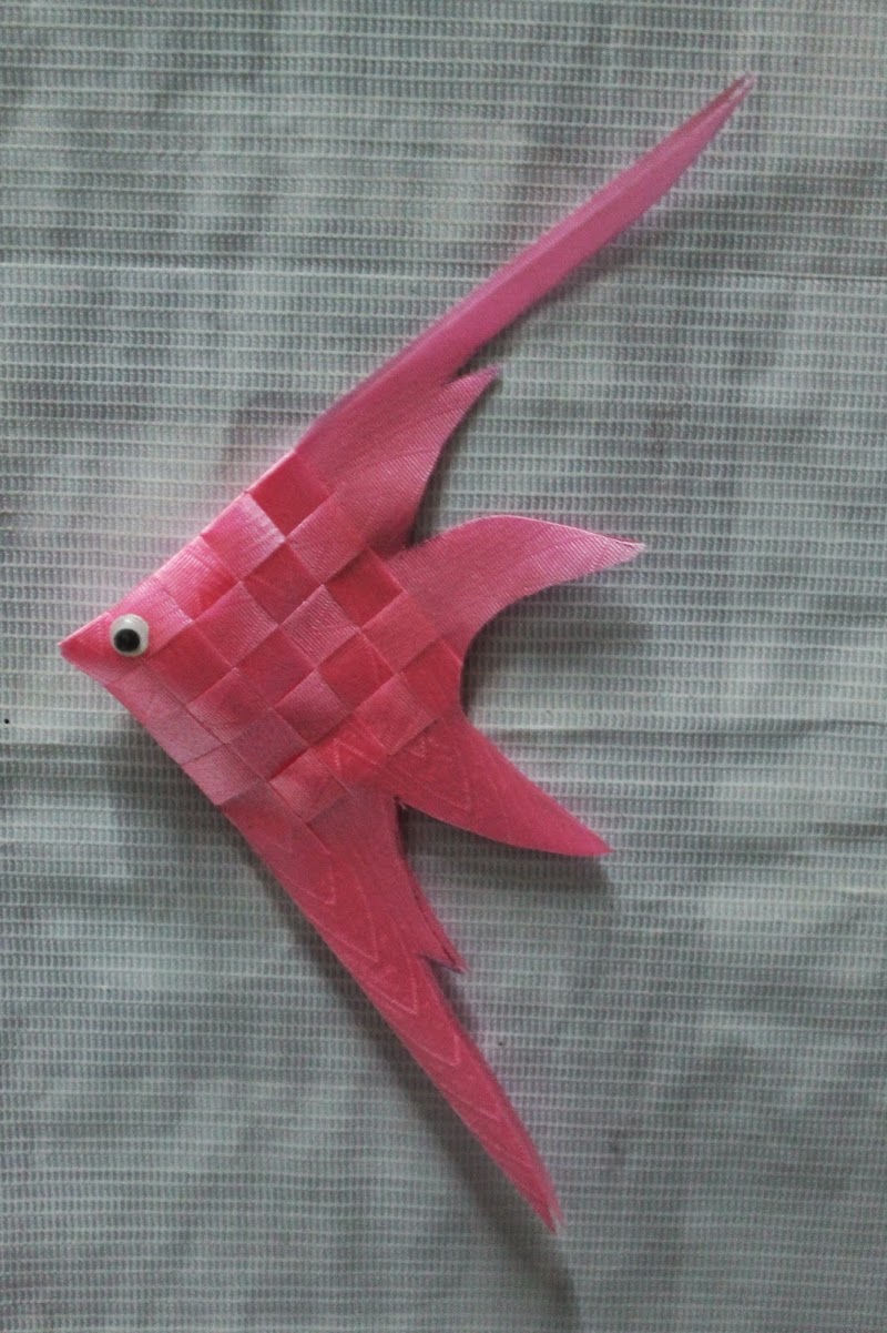 25+ Keren Membuat Kerajinan Tangan Ikan Dari Kertas
