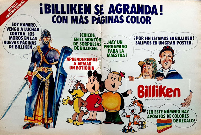 La Pequeña Lulu, Revista Billiken, Little Lulu, Ramiro, Chavo, Quico, Pif, Pifu, Decada de los 80, historietas.