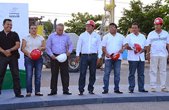 Dan el banderazo de inicio de construcción de 22 pozos de absorción en Felipe Carrillo Puerto