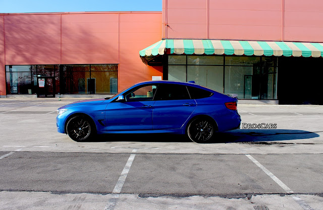 BMW 3 Series GT; right side view. 