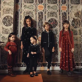 AS Embroidery Velour Collection 2024 Autumn Family Matching Clothing Girl Robe Maxi Dress Baby Kids Overalls Set Boys Pajamas