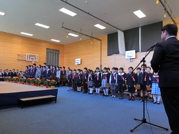 ミュンヘン日本人国際学校 平成26年度 ミュンヘン日本人国際学校 第21回入学式