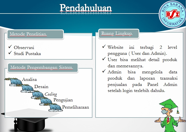 Contoh Slide Presentasi Power Point Makalah Web 