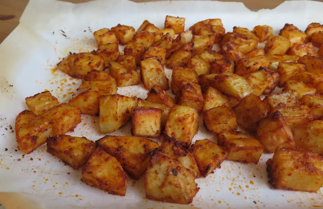 Spiced & Crispy Roasted Potatoes