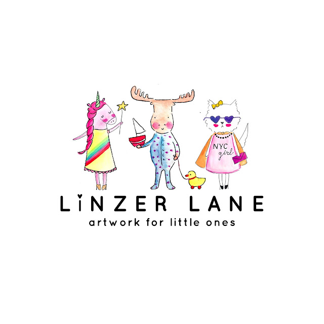 Linzer Lane | Artwork for Little Ones by artist Lady Lucas