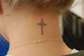 cross_neck_tattoo_design